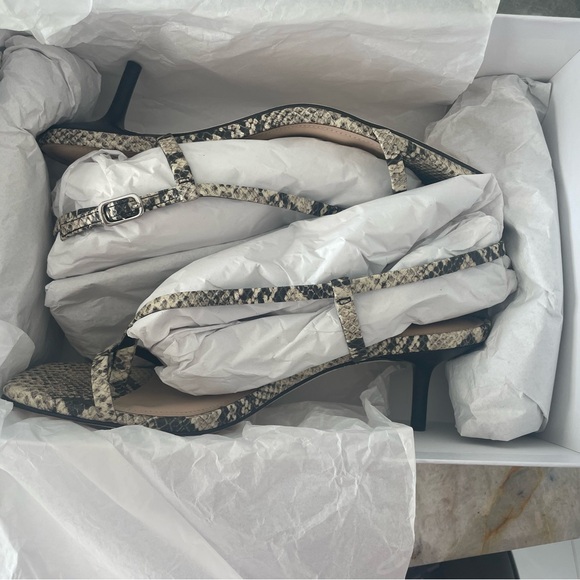 Natural Slingback Sandals - Picture 2 of 3